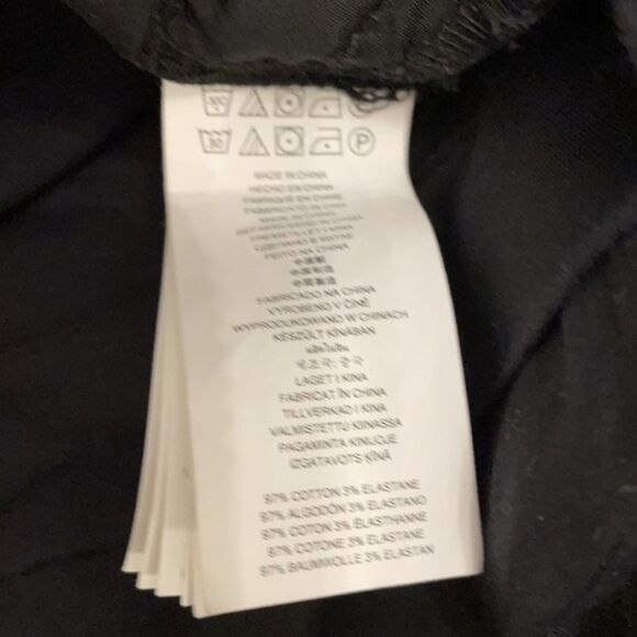 Michael Michael Kors Black Cotton Short Sleeve Dress Womens 6 - Picture 11 of 12